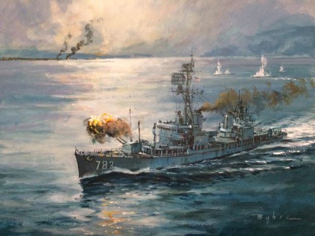 Image may contain: ocean, sky, outdoor and water